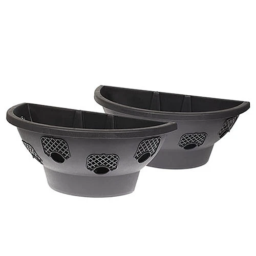 Easy Fill Wall Planters 50cm (20in) Pair 1 Easy Fill Wall Planters 50cm (20in) Pair